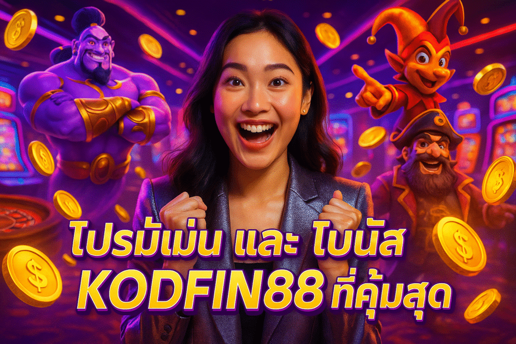 โปรโมชั่น และ โบนัส KODFIN88 ที่คุ้มสุด